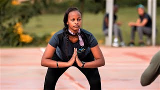 Miss Rwanda 2021 Boot Camp Sports Challenge [upl. by Palila]