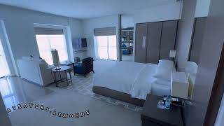 Hyatt Regency Dubai Creek Heights Residences Dubai  Studio Room Tour 4K حياة ريجنسي كريك هايتس [upl. by Hgielek538]