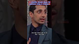 Riz Ahmed on American experience amp British Identity ytshorts shorts [upl. by Tnert767]