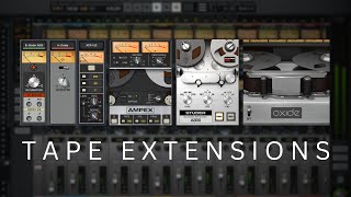 Tape Extensions  Luna DAW by Universal Audio [upl. by Eelra422]