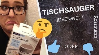 TISCHSAUGER  IDEENWELT Rossmann D [upl. by Aiciled]