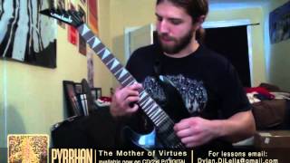 PYRRHON  quotBalkanizedquot Guitar Lesson  Dylan DiLella [upl. by Kiker]