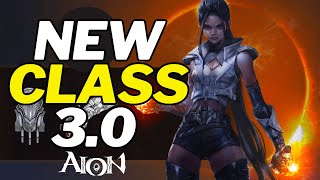 Aion Classic 30 NEW CLASS FIGHTER  Reflect Energy Charge and Weapons Guide [upl. by Akenehs]