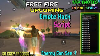 Free Fire Emote Hack Script 💾RankWorkingEnemy Can See130EmotesOB40 Update Gaming Rudro Live [upl. by Emmit434]