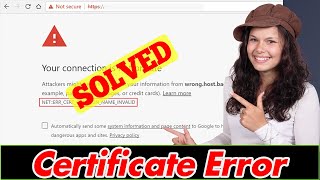 SOLVED How to Fix Certificate Error Problem 100 Working [upl. by Madelaine839]