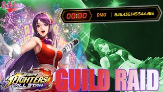 KOF All Star Lunatic Guild Raid  646T [upl. by Riada]