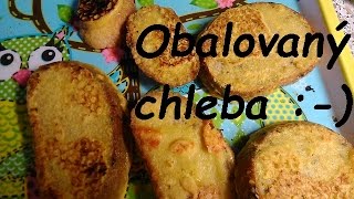 Obalovaný chleba  Vegan [upl. by Akcirred]