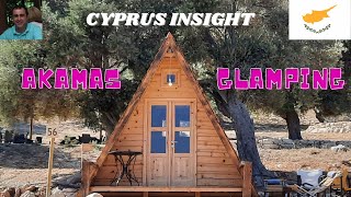 Glamping at Akamas Aphrodite Family Eco Camp Site Cyprus amp Kritou Tera Waterfalls [upl. by Ocsinarf328]