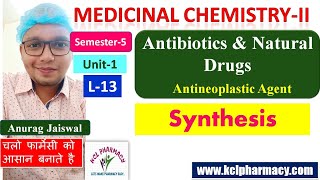 Medicinal Chemistry II  Mechanism of Antineoplastic Agents Part2  AKTU Digital Education [upl. by Budd104]