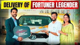 Delivery Of My New Fortuner Legender 🔥😍 [upl. by Boutis592]