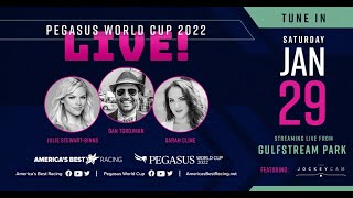 2022 Pegasus World Cup Live Streaming Coverage Presented by Americas Best Racing [upl. by Adnawahs]