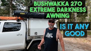 bushwakka extreme darkenss 270° awning 4K [upl. by Papke]