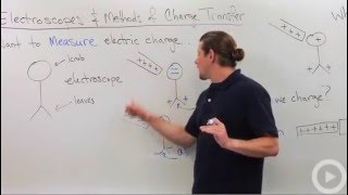 Charge Transfer  Electroscope [upl. by Marin340]