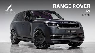 Range Rover SV D350  Walkaround [upl. by Una]