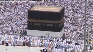 The Hajj begins in Mecca [upl. by Wenn]