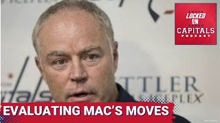 Evaluating Brian Maclellans moves How much better are the Capitals now Draft review [upl. by Leesa]