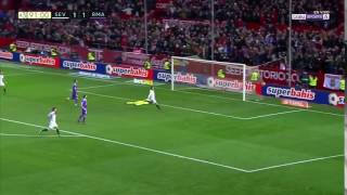 Stevan Jovetic Amazing Winning Goal HD Sevilla vs Real Madrid 2  1 [upl. by Harriot]