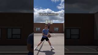 How HOOPERS play indoors versus outdoors shorts [upl. by Gorrian]