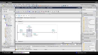 TIA PORTAL Compteur en langage ladder [upl. by Cas908]