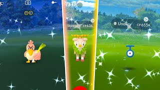 NEW SHINY BOOSTED SKIDDO EVENT IS LIVE Exclusive Event  Shiny Unown [upl. by Akinuahs]