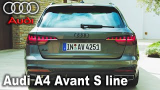 2020 Audi A4 Avant S line „edi­tion one“ Exterior Interior Drive [upl. by Aikemat]