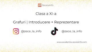 Clasa a XIa  Grafuri Neorientate  Introducere  Reprezentare [upl. by Schultz126]