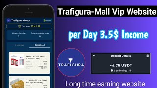 TrafiguramallVip long time earning website 2024 Daily 35 income instead payment binance [upl. by Imefulo]