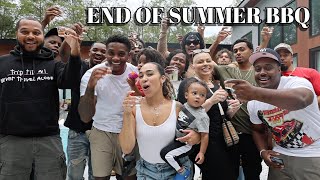 We Threw A Huge End Of Summer BBQ Party [upl. by Nodnelg351]