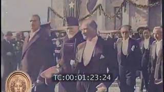 1930  27 Ekim Venizelos Ankara Ziyareti Renkli [upl. by Rilda]