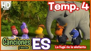 Backyardigans — La fuga de la elefanta Canciones [upl. by Nyahs254]