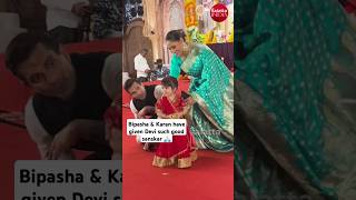 This video of Devi proves bipashabasu karansinghgrover have given their babygirl such good sanksar [upl. by Godewyn438]