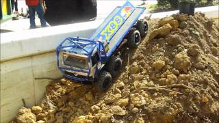 RedBull X88 Actros 1 Lauf zur Süd RC Truck Trial Meisterschaft Sulzbach Rosenberg [upl. by Llewoh616]