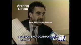 DiFilm  Caso Servini De Cubria  Luis Moreno Ocampo 1993 [upl. by Nallaf]