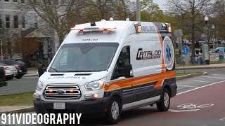 Cataldo EMS Ambulance 1202 Responding [upl. by Lolanthe]