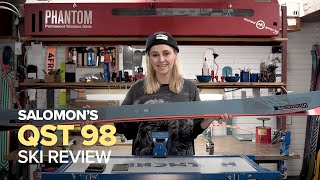 Salomons QST 98 Ski Review [upl. by Eillit]