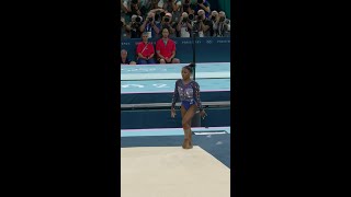 Simone Biles AMAZING floor routine 🤩 🇺🇸 Paris2024 [upl. by Trimble]