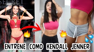 Probe el entrenamiento de 11 minutos de Kendall Jenner [upl. by Baptist]