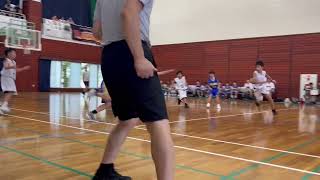 男子🏀クリスタルカップ1日目 vs今宿 [upl. by Somerset]