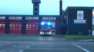 Cheshire Fire amp Rescue  Warrington Turnout [upl. by Netsirhk173]