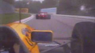 Onboard Prost passing Senna Imola 1993 [upl. by Yesllek93]