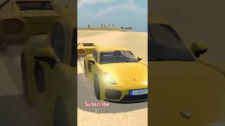 Porsche vs Lamborghini win by  Porsche tochan with race porsche lamborghini viralshort [upl. by Aimal]