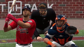 Atlanta Braves vs Houston Astros  Game 5 World Series 2021  Full Game Highlights MLB The Show 21 [upl. by Magdala]