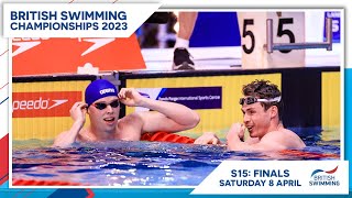 British Swimming Championships 2023 Day 5 Finals [upl. by Ziul37]