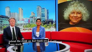 Miriam Margolyes BBC Breakfast 2572024 [upl. by Susana862]