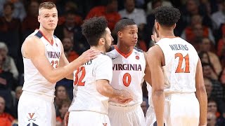 MENS BASKETBALL Virginia vs WVU Highlights [upl. by Ayikur848]