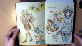 Moleskine sketchbook Sketchbook tour 4 [upl. by Gaughan]