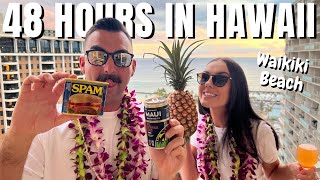 HAWAII Vlog Our weekend getaway in Honolulu [upl. by Cousin]