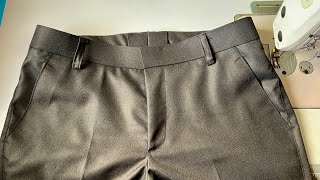 🌺✅pant stitching l gents pant stitching  mens pant stitching  how to sewa a trouser [upl. by Anwahsad]