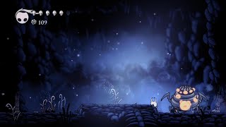 Hollow Knight Brooding Mawlek boss fight [upl. by Airdnahc]