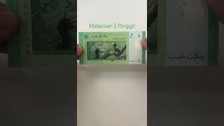 Malaysian 5 Ringgit RM bill [upl. by Ignaz]